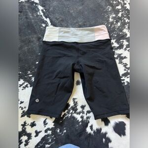 Lulu lemon reversible biker shorts